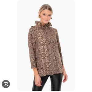 Tuckernuck long sleeved leopard print tunic